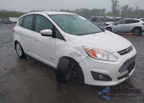 2013 Ford C-Max Hybrid Sel из США, поврежденный, VIN 1FADP5BU4DL550533